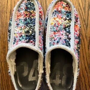 P448 slip on Sherpa lined Shoes
